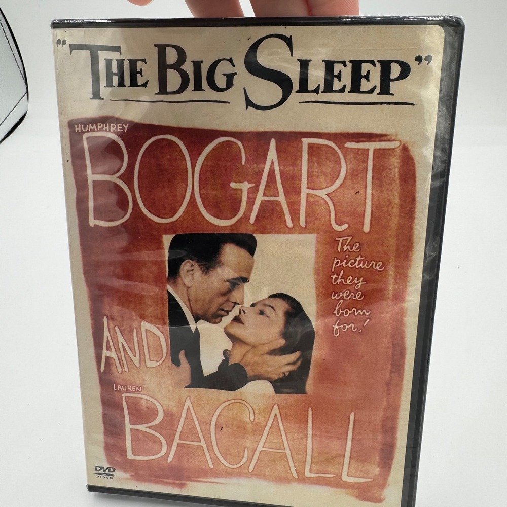 The Big Sleep DVD Humphrey Bogart Lauren Bacall Film Noir 1946 1945 Versions